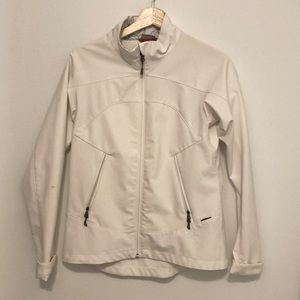 Avia White Shell Athletic Jacket. Size M